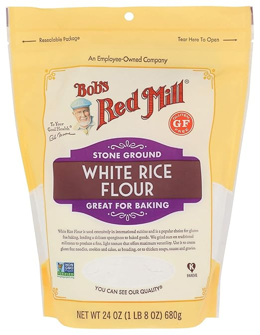Bob's Red Mill Gluten Free White Rice Flour, 24 Ounce (Pack of 1) | Amazon (US)