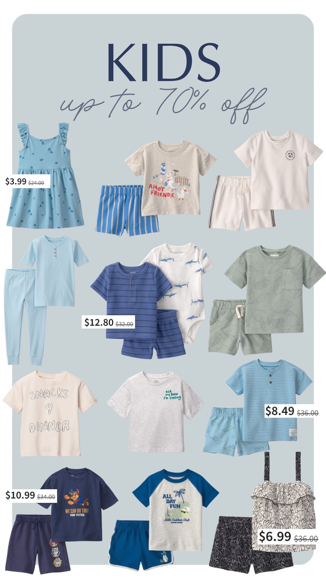Amazing carters deals! Up to 70% off and all items I’m linking are under $15.

#LTKSaleAlert #LTKKids #LTKBaby