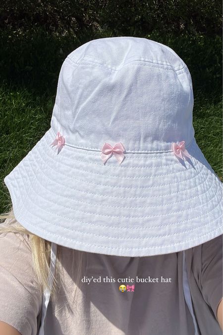 Sun hat diy inspired by lack of colour 💗

#LTKunder50 #LTKGiftGuide #LTKSeasonal