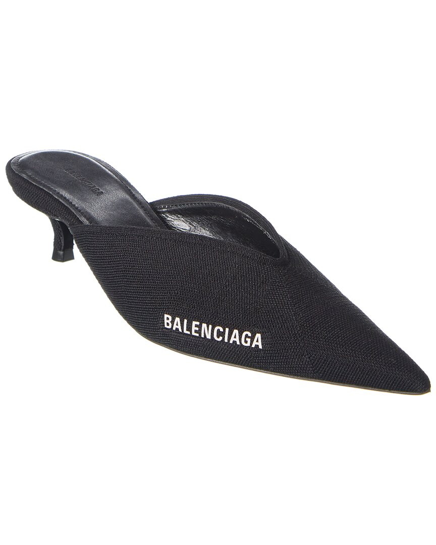 Balenciaga Knife Knit Mule | Gilt