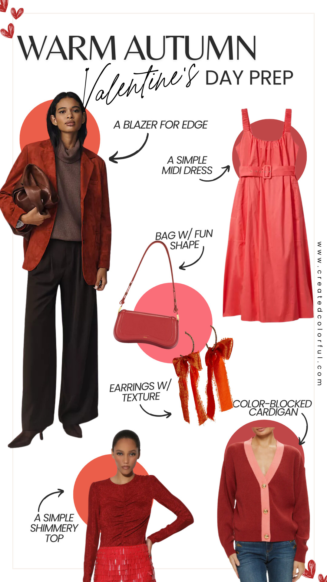 What's your go-to Valentine's Day outfit?

It can be a bit overwhelming to prepping outfits for Valentine's Day. 

Balancing the idea of setting and dress code with your own personal style can get tricky. But don't give up!

We can help you switch it up this year!

#createdcolorful 

#LTKSeasonal #LTKStyleTip #LTKMidsize
