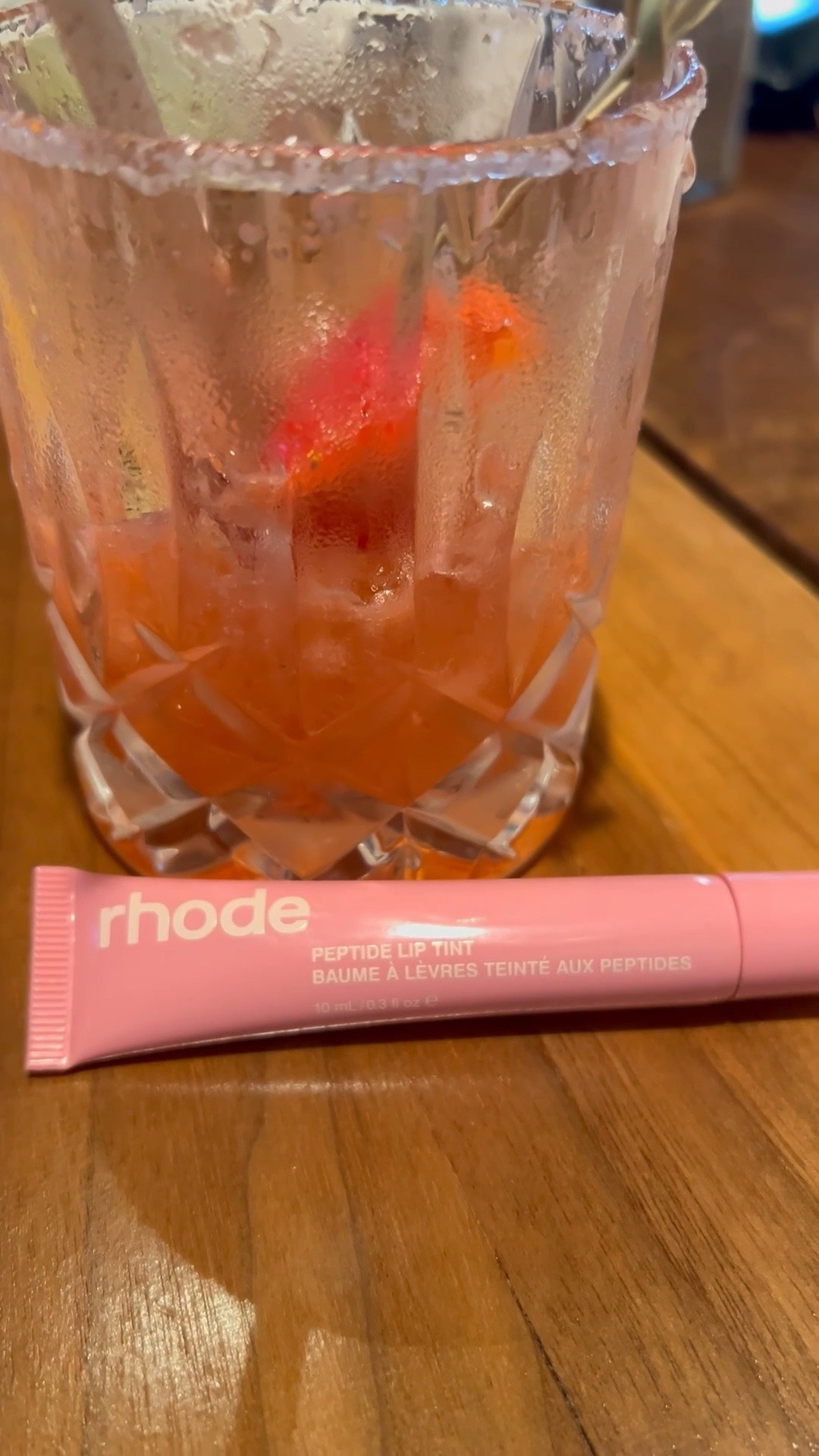 Rhode peptide lip tint in ribbon
Pink lip gloss
Valentine’s Day makeup 

#LTKValentine #LTKBeauty