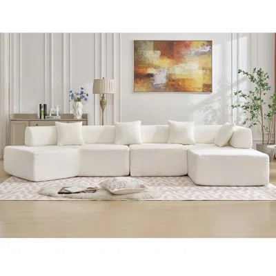 L-Shape Couch, Modular Sofa, Foam-Filled Sofa | Wayfair North America