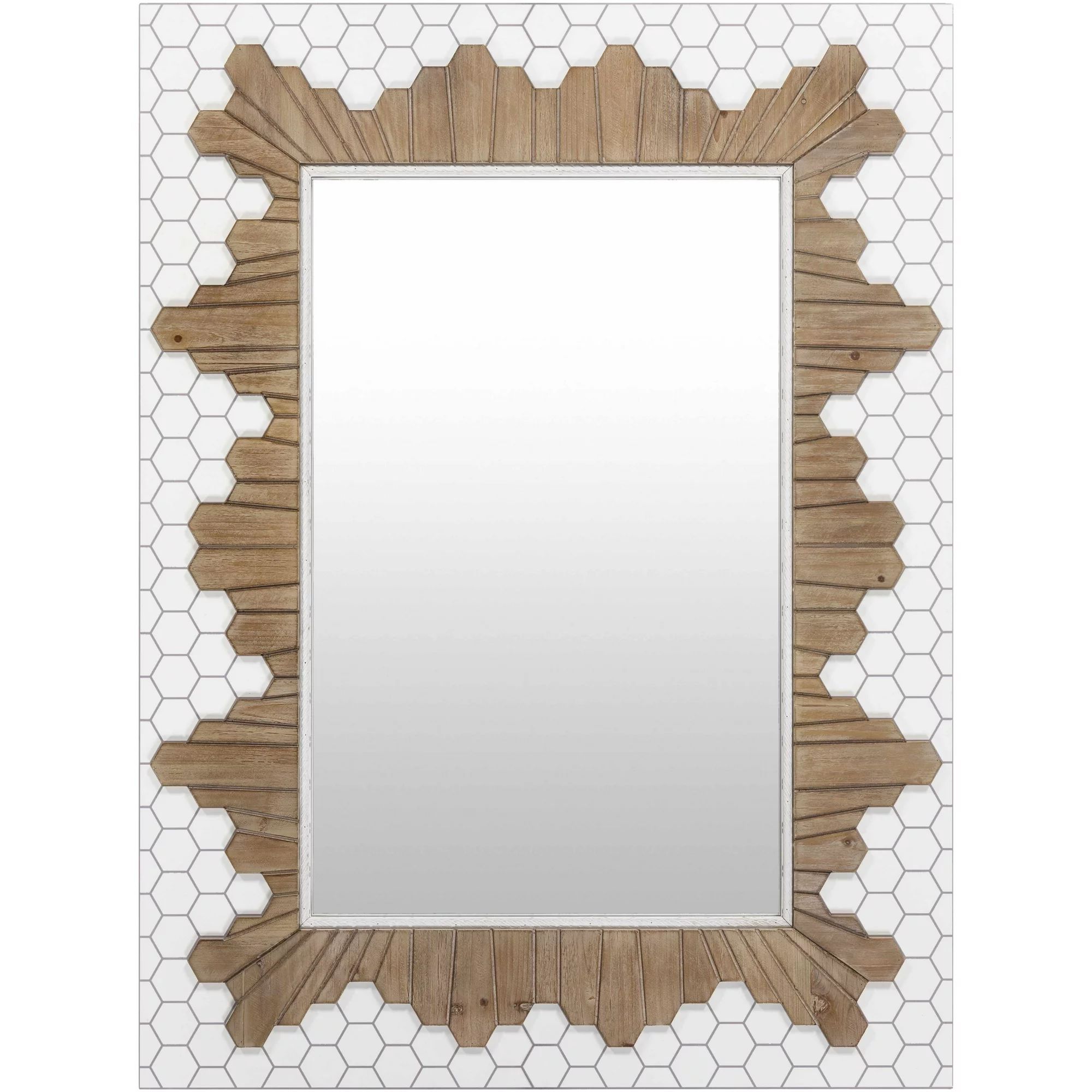 Hauteloom Garner Hanging Decorative Wall Mirror - Rectangle - 30" x 40" Mirror | Walmart (US)
