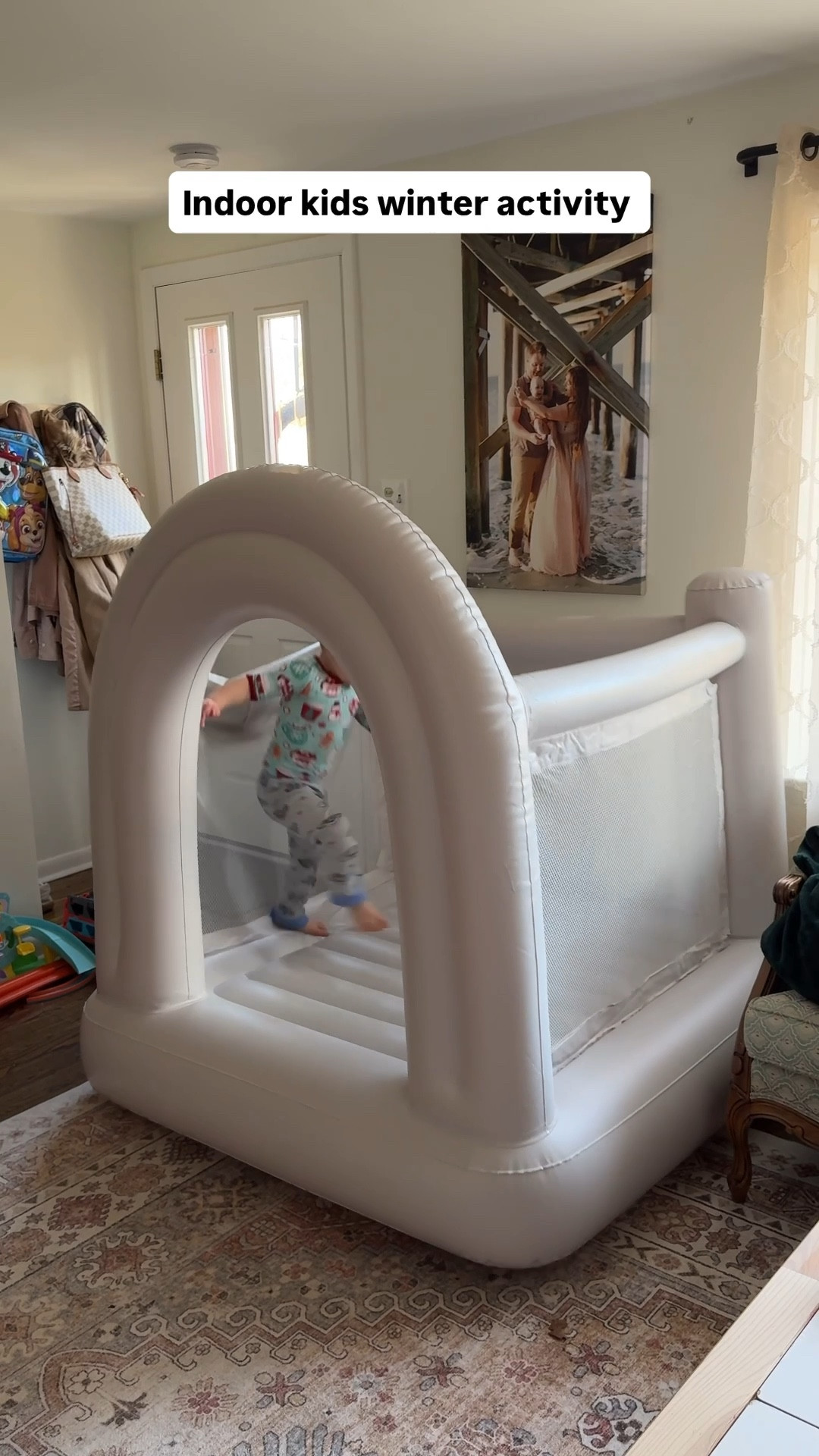 We love this indoor bounce house for burning energy! It’s the perfect kids indoor activity. If you need some new indoor toys this is perfect!

#LTKmomlife #LTKKids #LTKHome