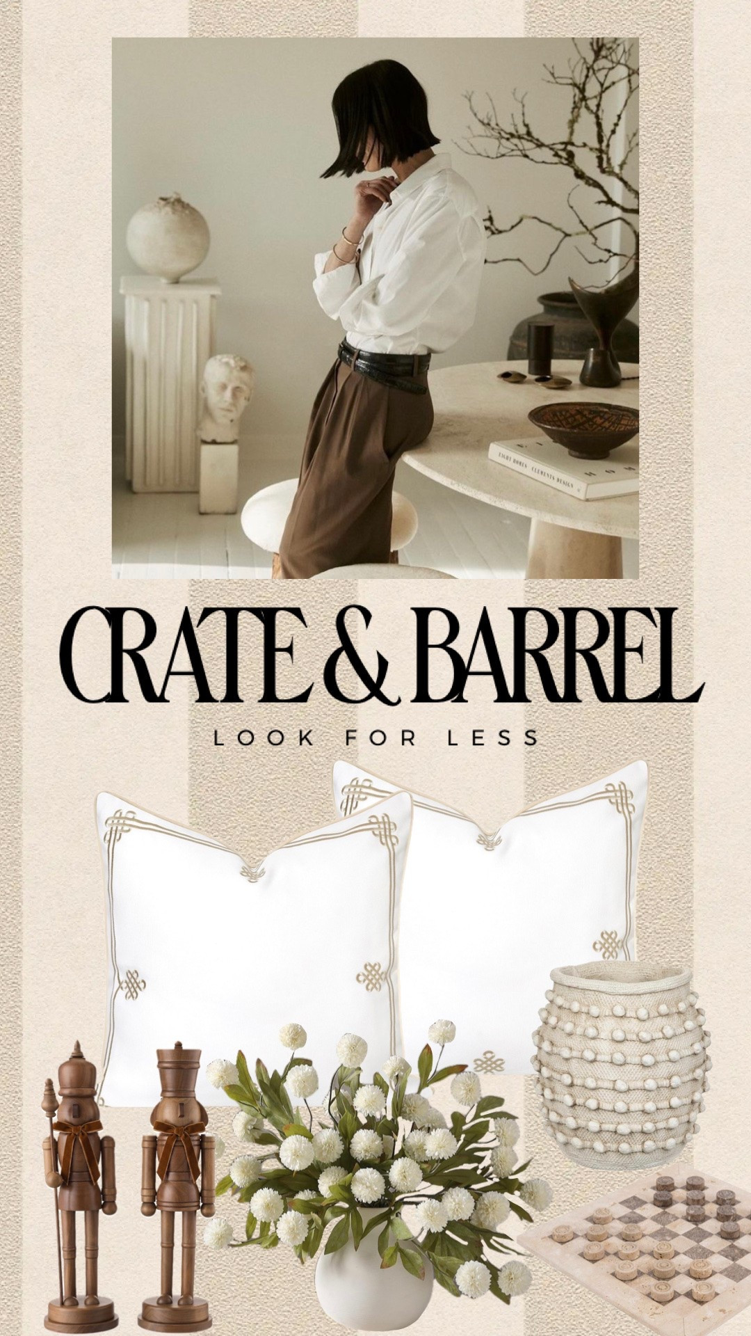 Crate & Barrel inspired 🤎

#amazon #dupe #christmas #home #decor

#LTKOver40 #LTKHome #LTKSeasonal