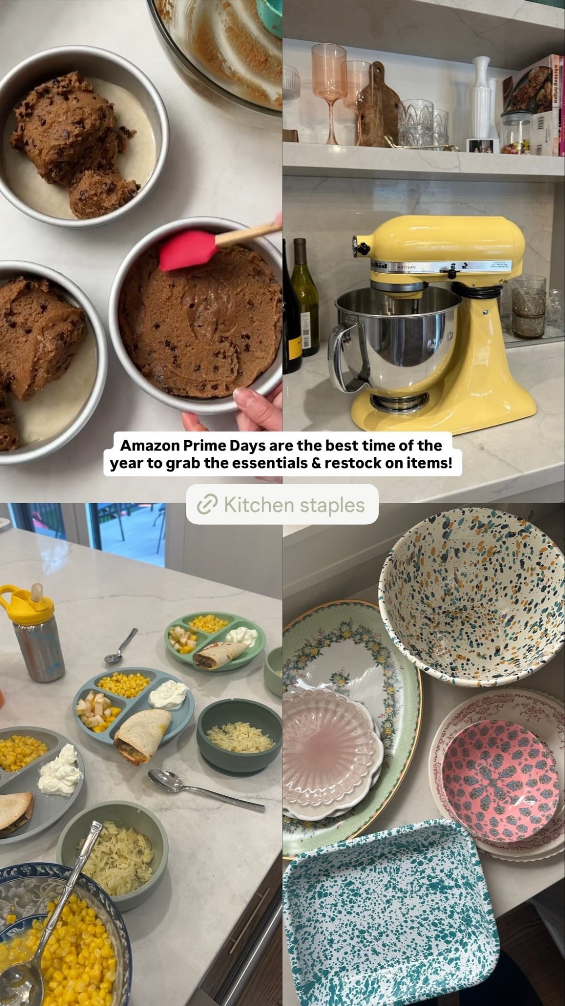 Kitchen essentials for prime day! 

prime day l prime l kitchen 