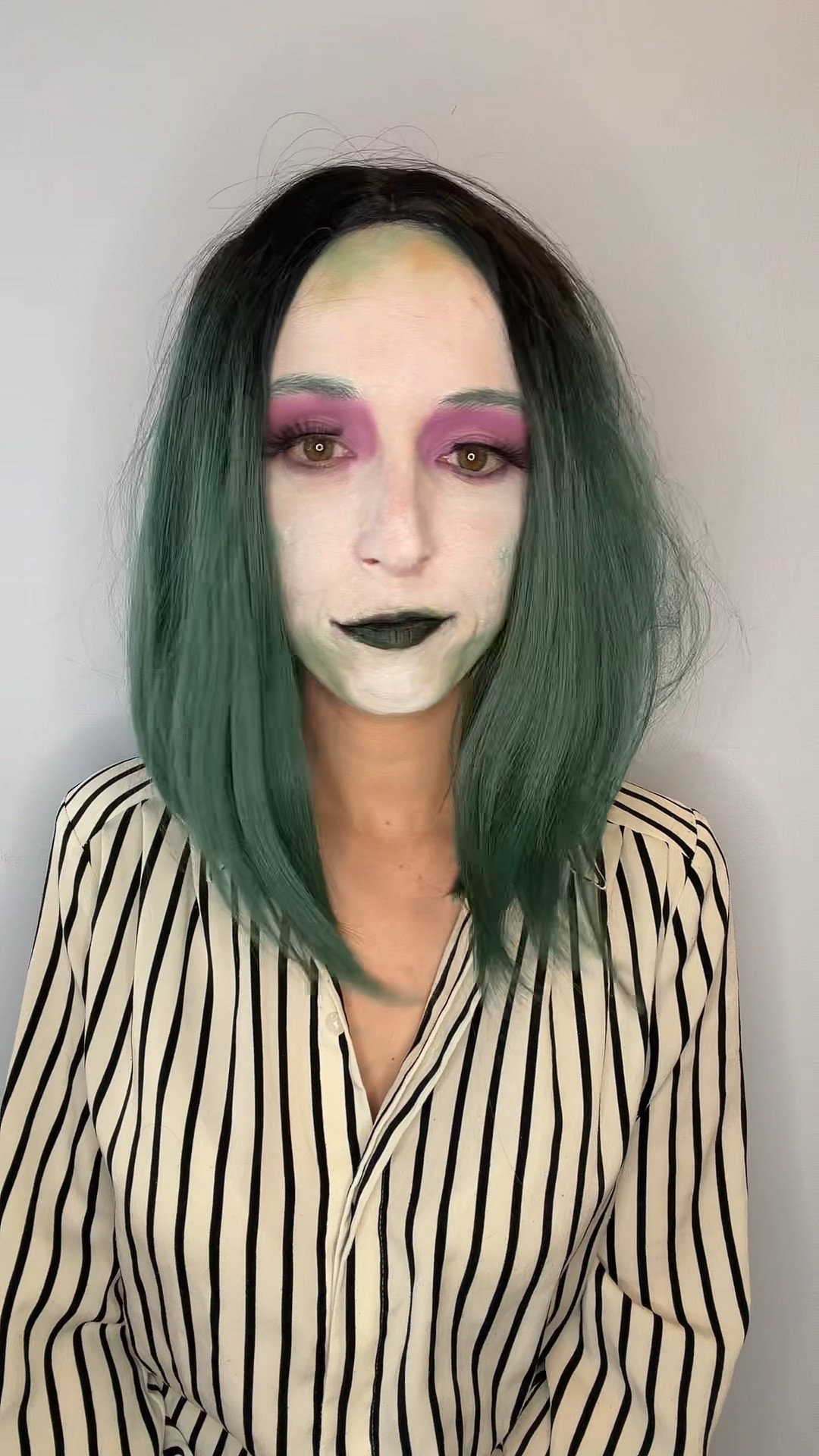 Hi, I’ll be your guide 👻 #Beetlejuice #fyp #lastminutehalloweencostumes 

#LTKFindsUnder50 #LTKHalloween #LTKStyleTip