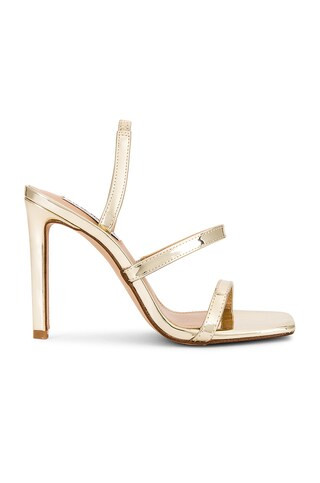 Steve Madden Gracey Sandal in Gold Mirror from Revolve.com | Revolve Clothing (Global)