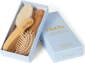 3-Piece Bamboo Brush & Comb Set | Nordstrom