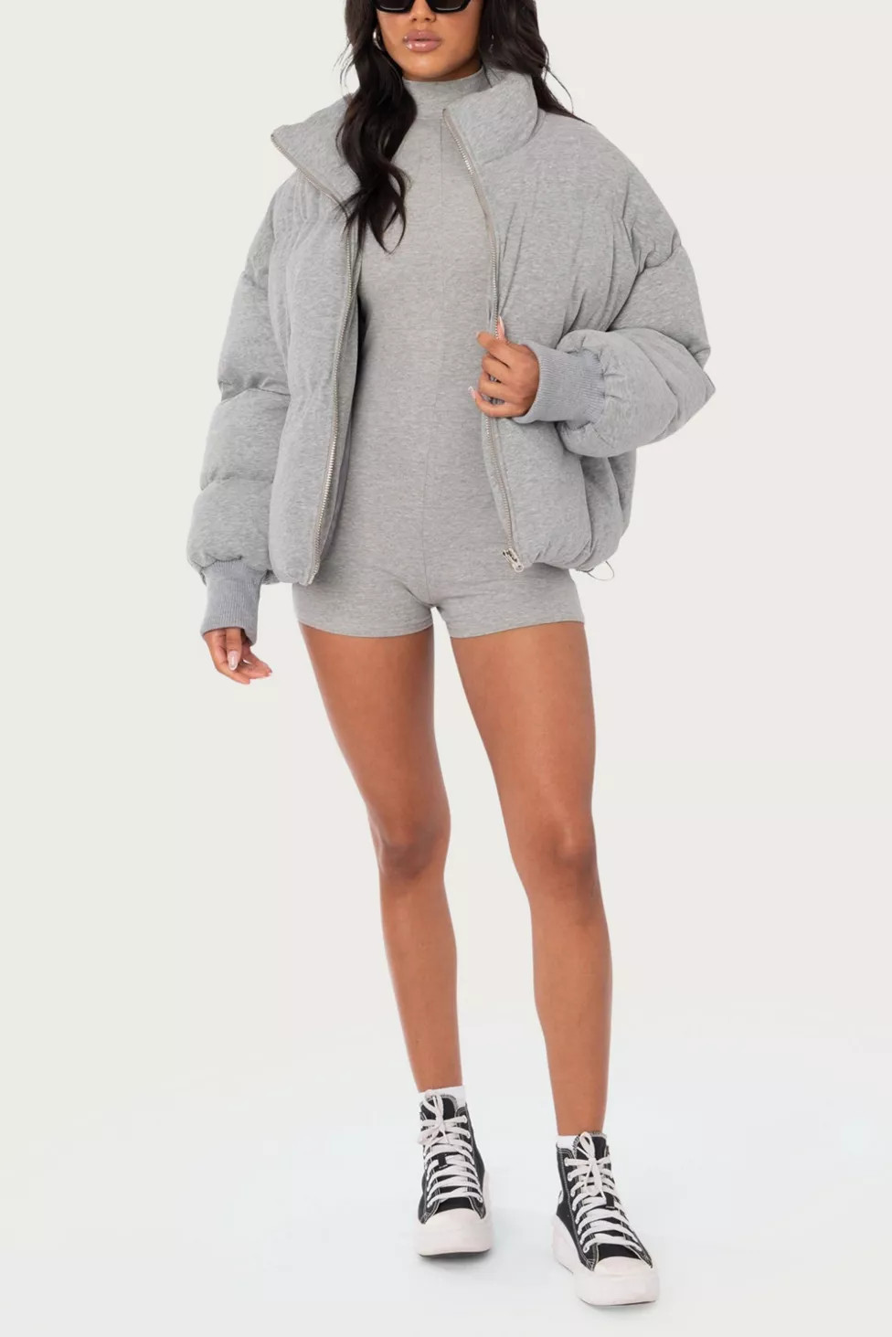 Edikted Jersey Puffer | Urban Outfitters (US and RoW)