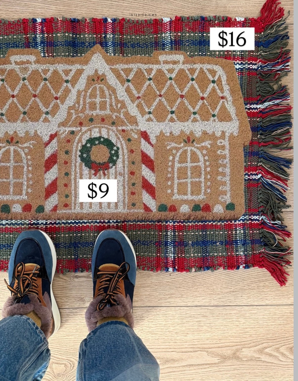 AMAZING door mat from walmart 

#LTKHome