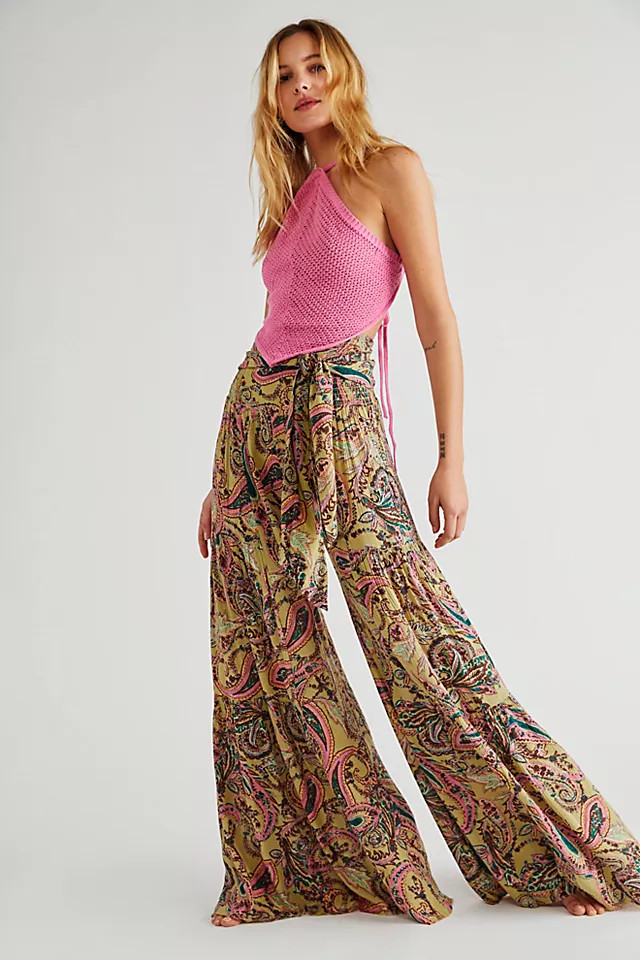 FP One Aloha Printed Wide-Leg Pants | Free People (Global - UK&FR Excluded)