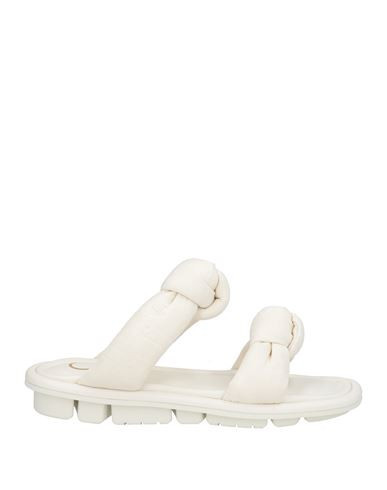 Oa Non-fashion Woman Sandals Off white Size 7 Textile fibers | YOOX (US)