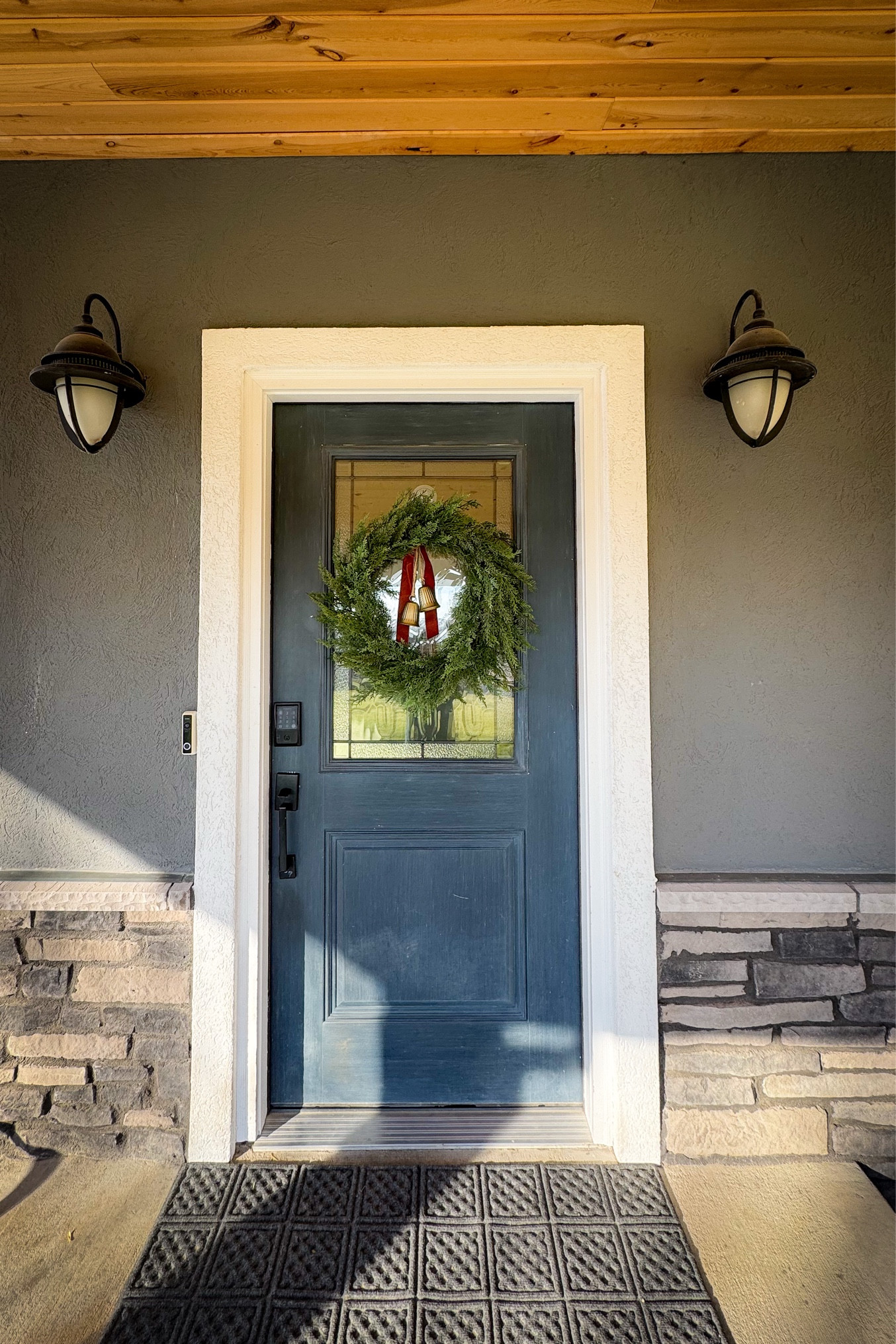 Winter wreath 🔔 

#LTKhome #LTKU #LTKSeasonal