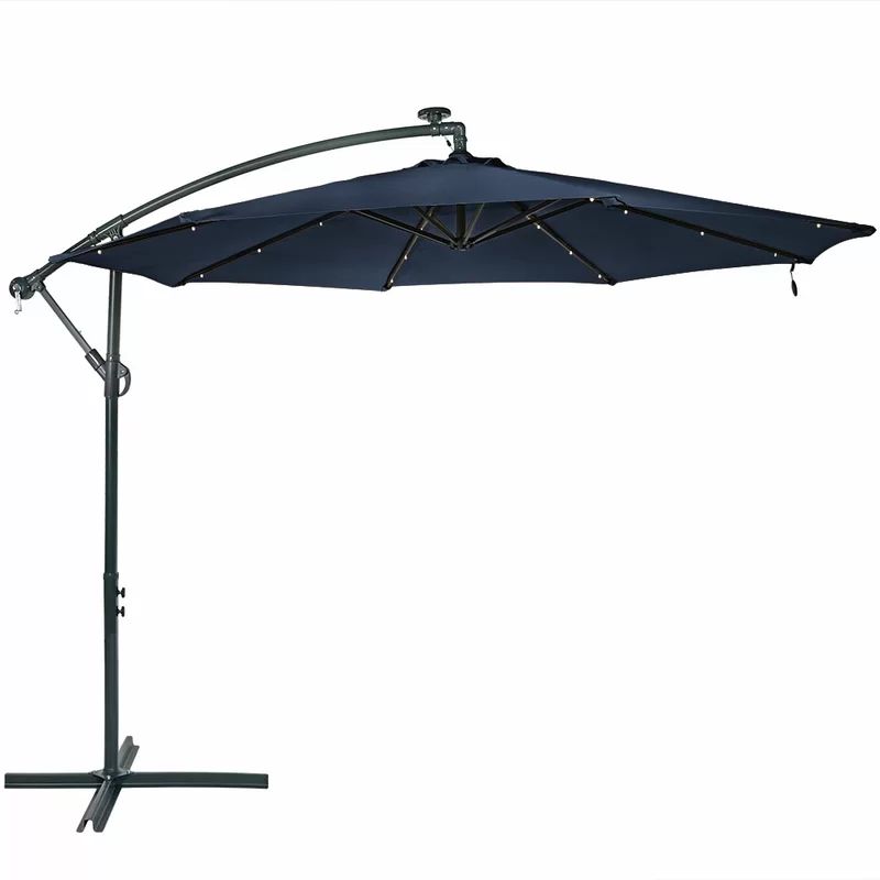 Daphne 115.2'' Lighted Cantilever Umbrella | Wayfair North America