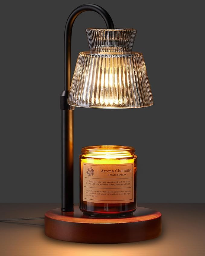 Candle Warmer Lamp with Timer &Dimmable Wax Melt Warmer for Scented Jar Candles, 2 Bulbs,Birthday... | Amazon (US)