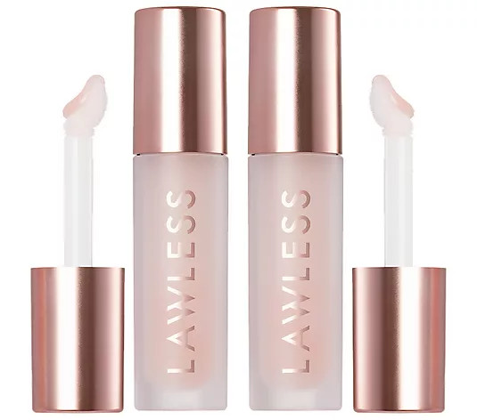 Lawless Forget The Filler Line Smoothing Gloss Duo - QVC.com | QVC