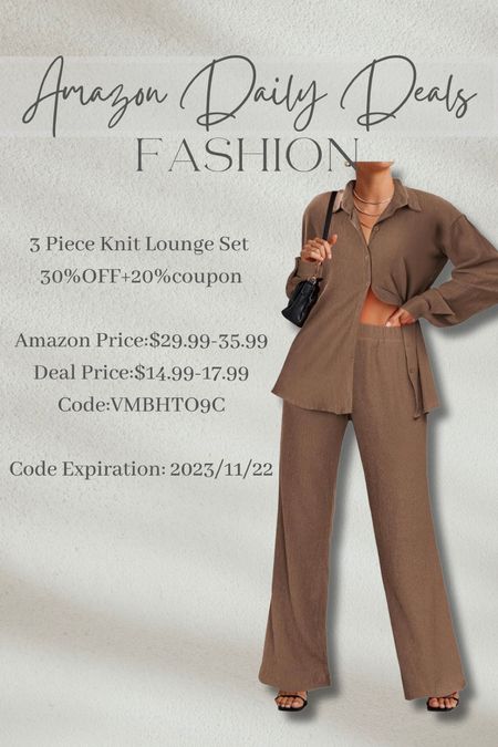 I love this set bc u can lounge in it but also dress it up 

#LTKsalealert