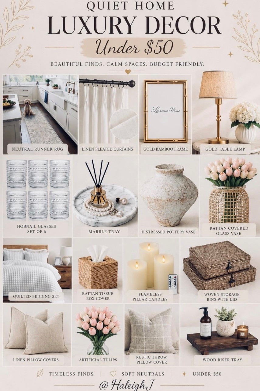 Luxury Home Decor under $50

#LTKSaleAlert #LTKHome