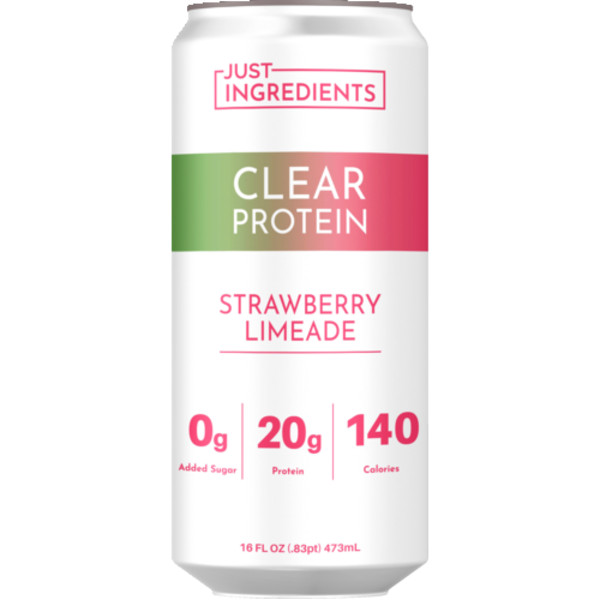 Just Ingredients Strawberry Limeade Clear Protein | Instacart