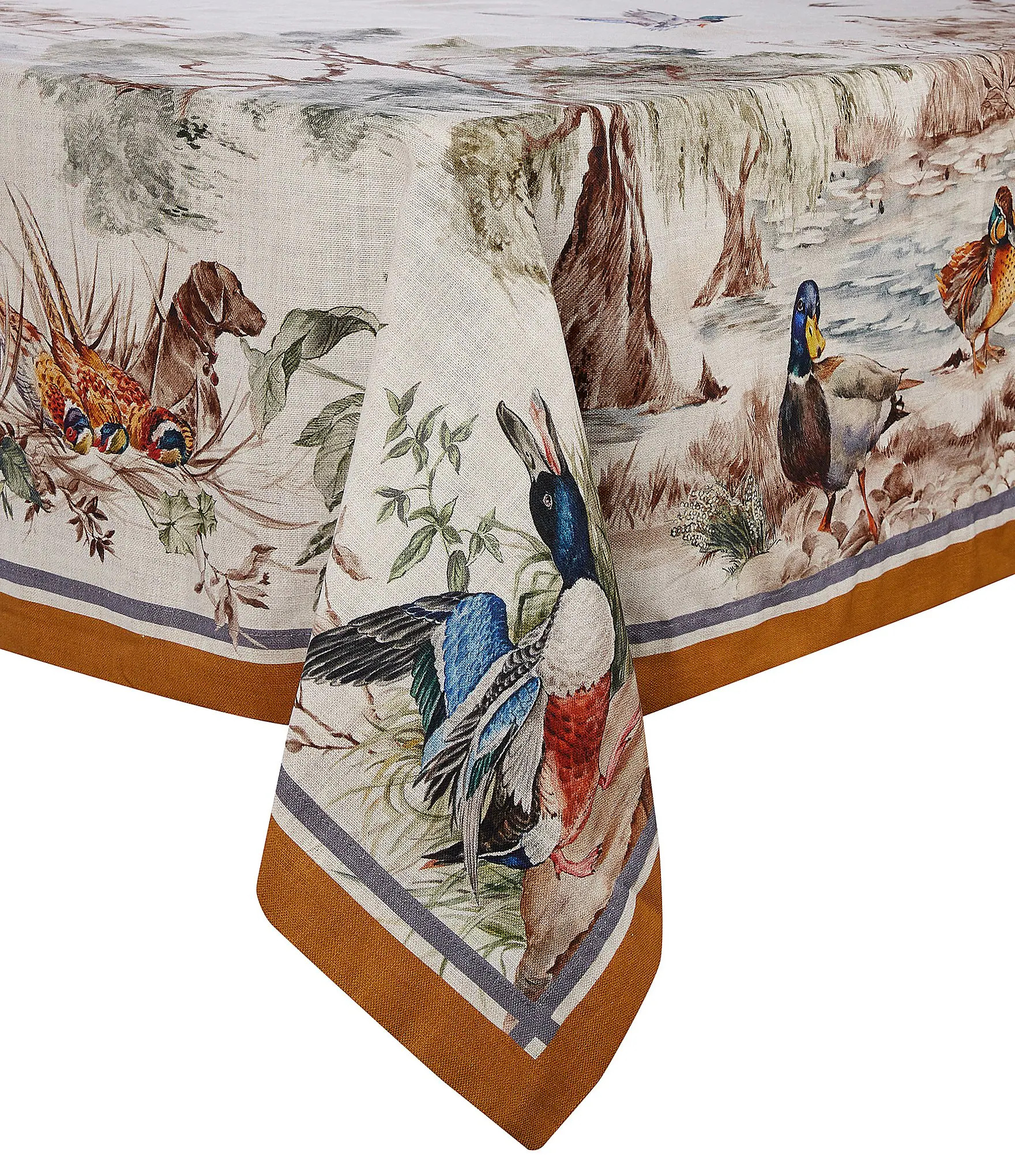 Southern Living Scenic Wetland Print Tablecloth | Dillard's | Dillard's