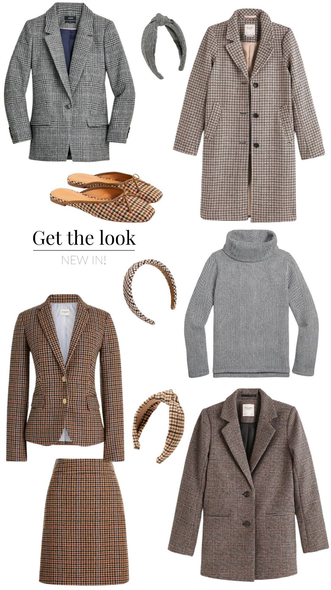 Houndstooth and plaid for days. 😉 Most is on sale today! 

#LTKsalealert #LTKSeasonal #LTKstyletip