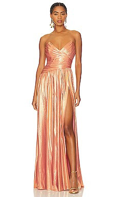 retrofete Waldorf Dress in Apricot from Revolve.com | Revolve Clothing (Global)