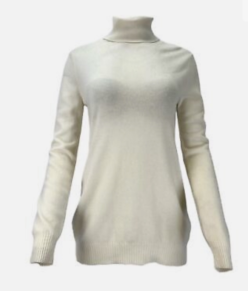 Max Mara Women's Bianco Latte Maresca Turtleneck Knitted Sweater

#LTKSeasonal #LTKeurope #LTKfamily