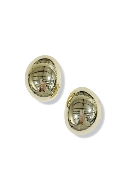 Next Move Gold Stud Earrings | The Willow Tree