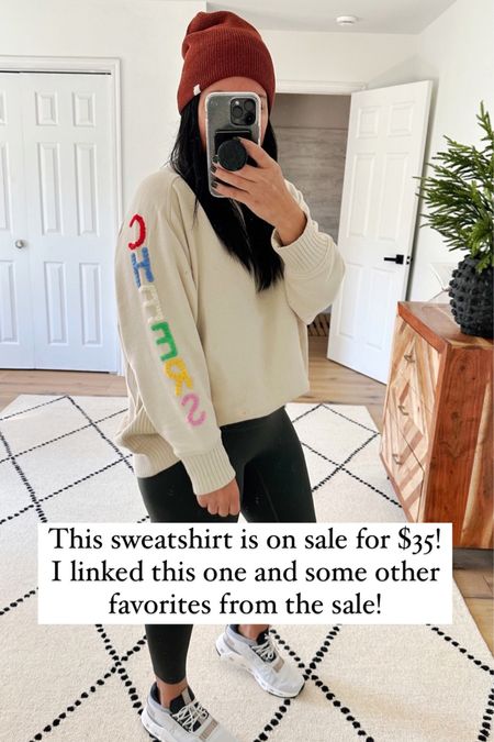 My sweatshirt is on sale for $35! I linked this one and some other favorites from the sale  

#LTKsalealert #LTKGiftGuide #LTKunder50