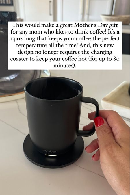 The perfect Mother’s Day gift for any mom who likes to drink coffee! No more reheating! Also, this new design doesn’t require the charging coaster to keep your coffee the perfect temperature (for up to 80 minutes)  

#LTKHome #LTKGiftGuide