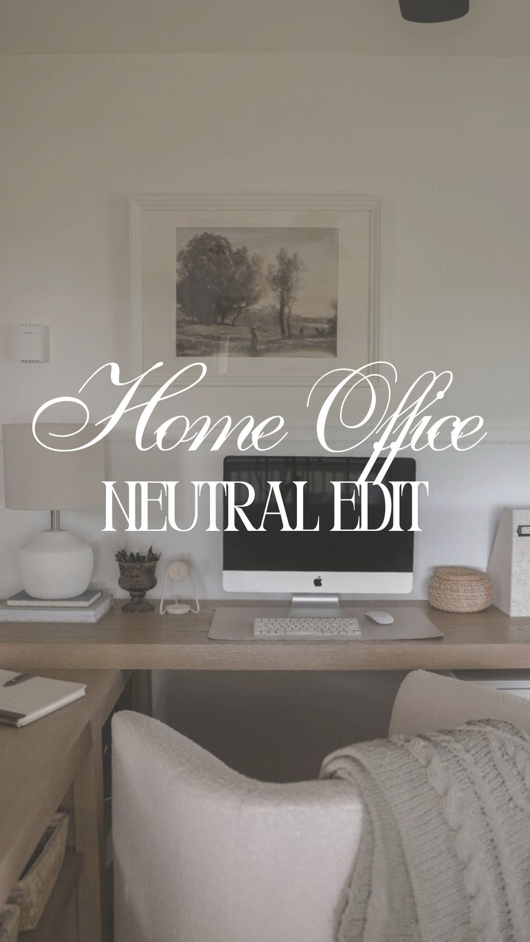 ✨ Turning my workspace into a cozy neutral dream 🌿 From chic organizers to the comfiest setup — these home office essentials make working from home actually a vibe. If you love neutral tones and functional pieces that look good too, you’re going to want these in your space 🤍 Shop everything through the link in my bio! #homeofficedecor #neutralaesthetic #amazonfinds 

#LTKHome #LTKWorkwear