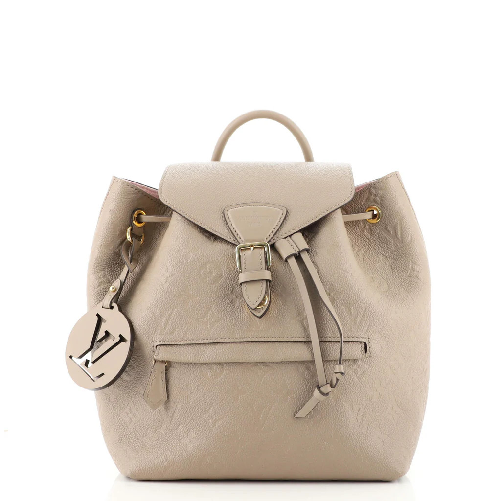 Montsouris Backpack NM Monogram Empreinte Leather PM | Rebag