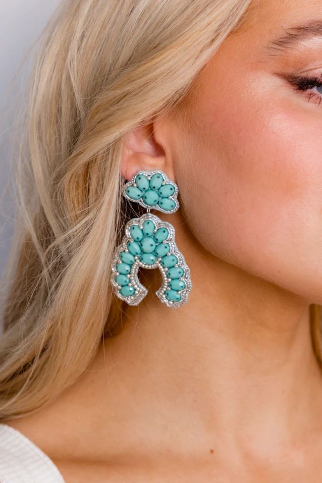 Turquoise Earrings | Pink Lily