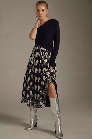 Payal Jain Printed Skirt | Anthropologie (US)