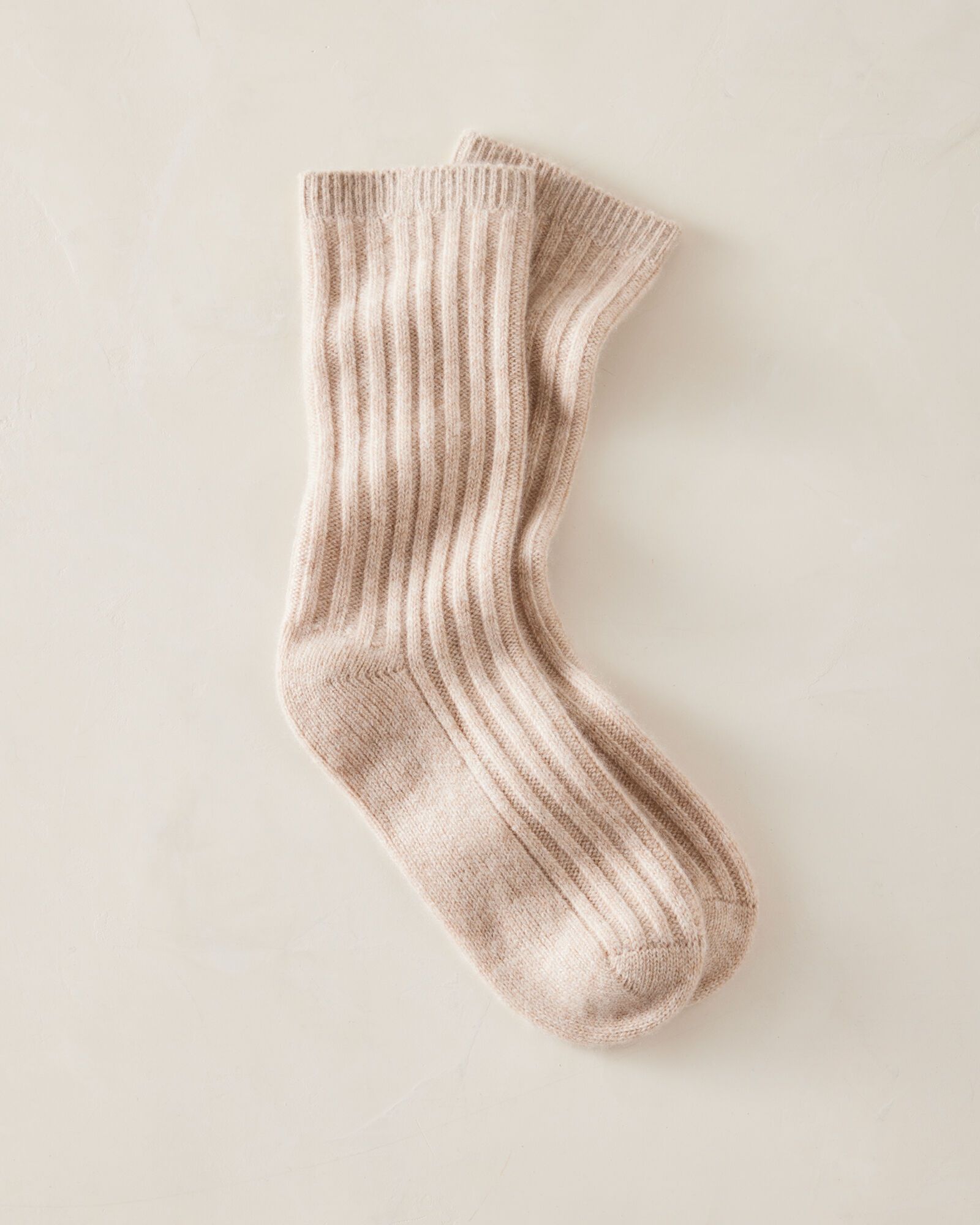 Cashmere Ribbed Socks | Haven Well Within