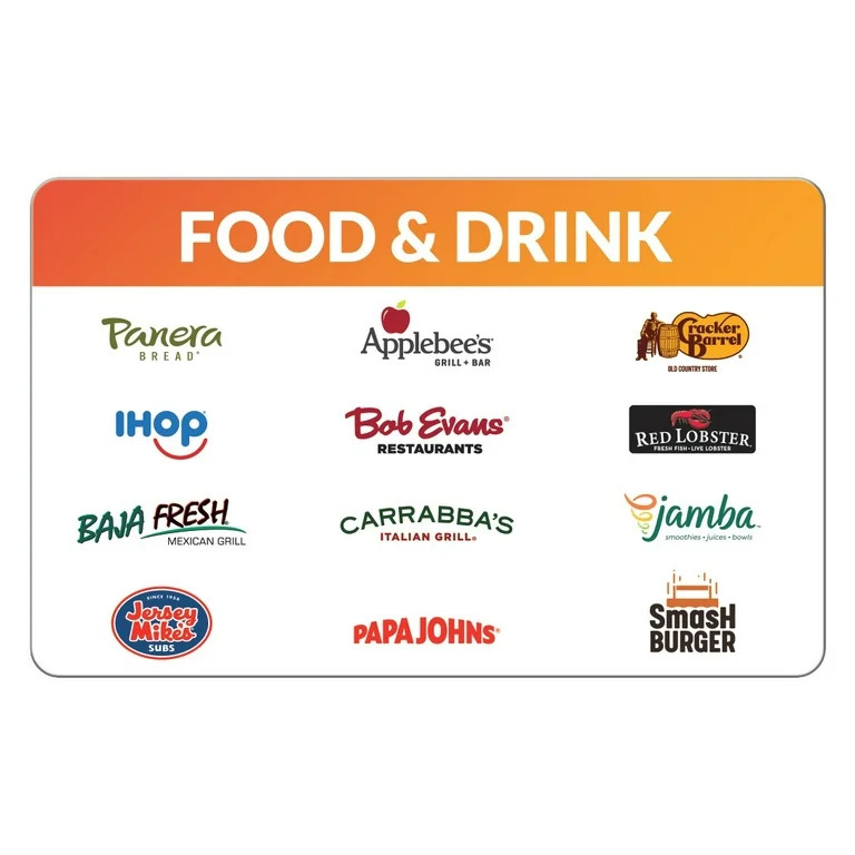 CYC Food & Drink $25 Gift Card | Walmart (US)