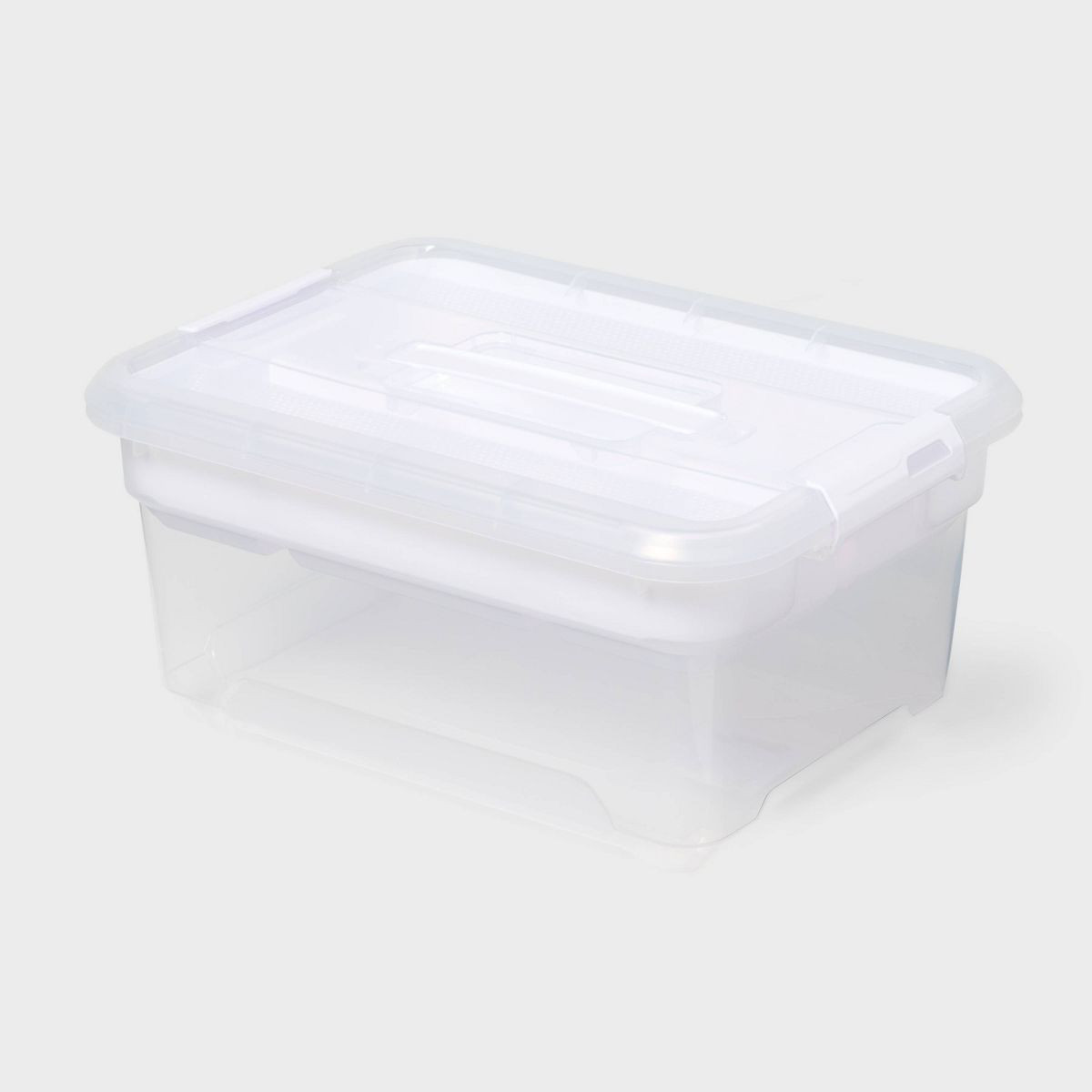 14qt Solution Storage Box with Insert Tray White- Brightroom\u2122 | Target