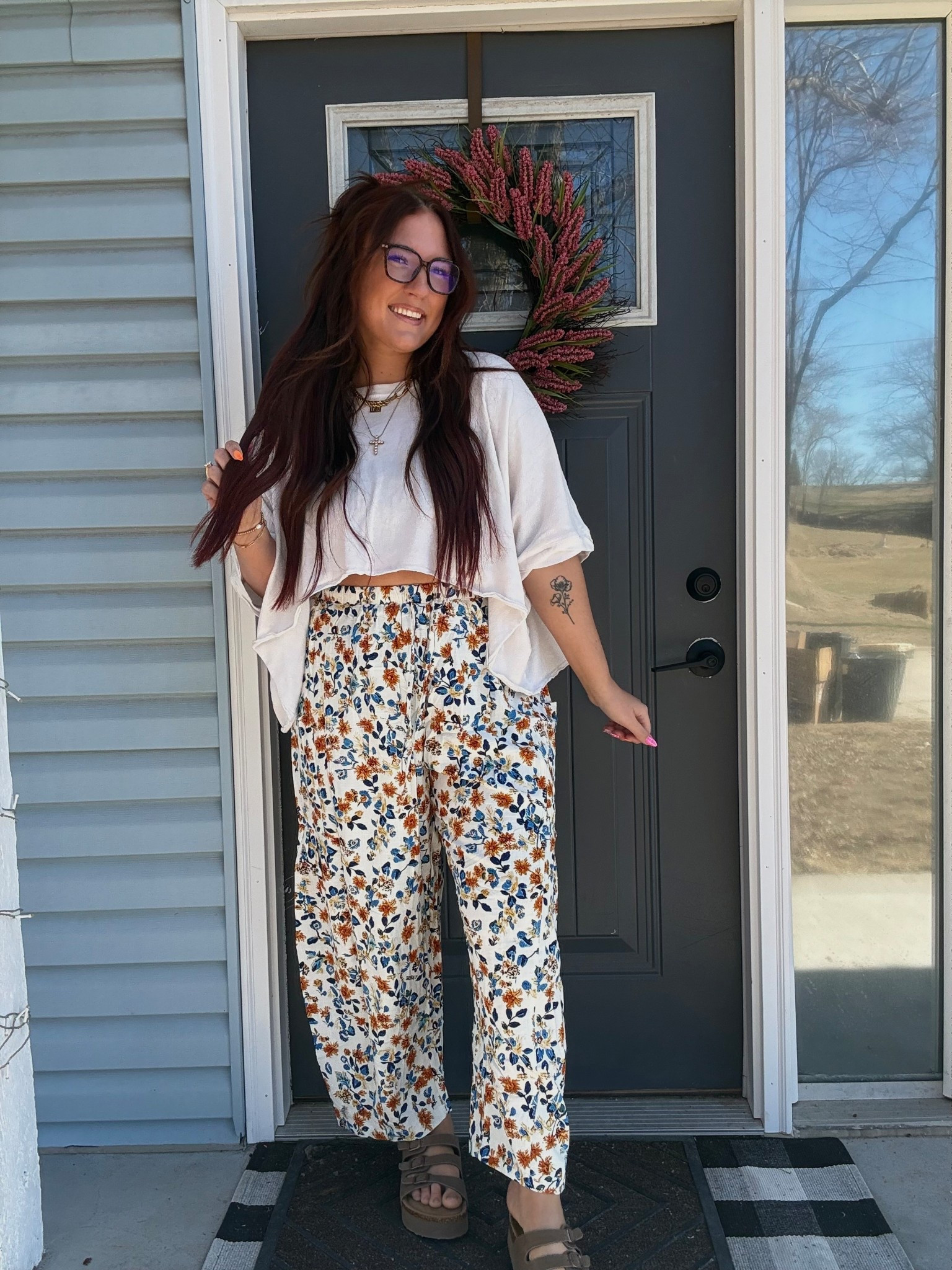 Size down one in the pants, I’m wearing a M🤍 

#LTKMidsize #LTKootd