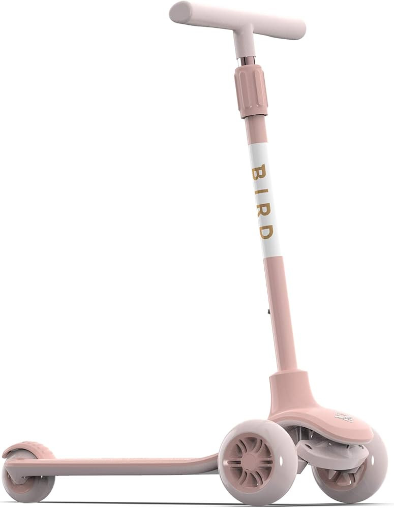 Bird Birdie Kick Scooter for Kids, 3-Wheeled, Adjustable Height Handle, Lean to Steer, Back Stomp... | Amazon (CA)