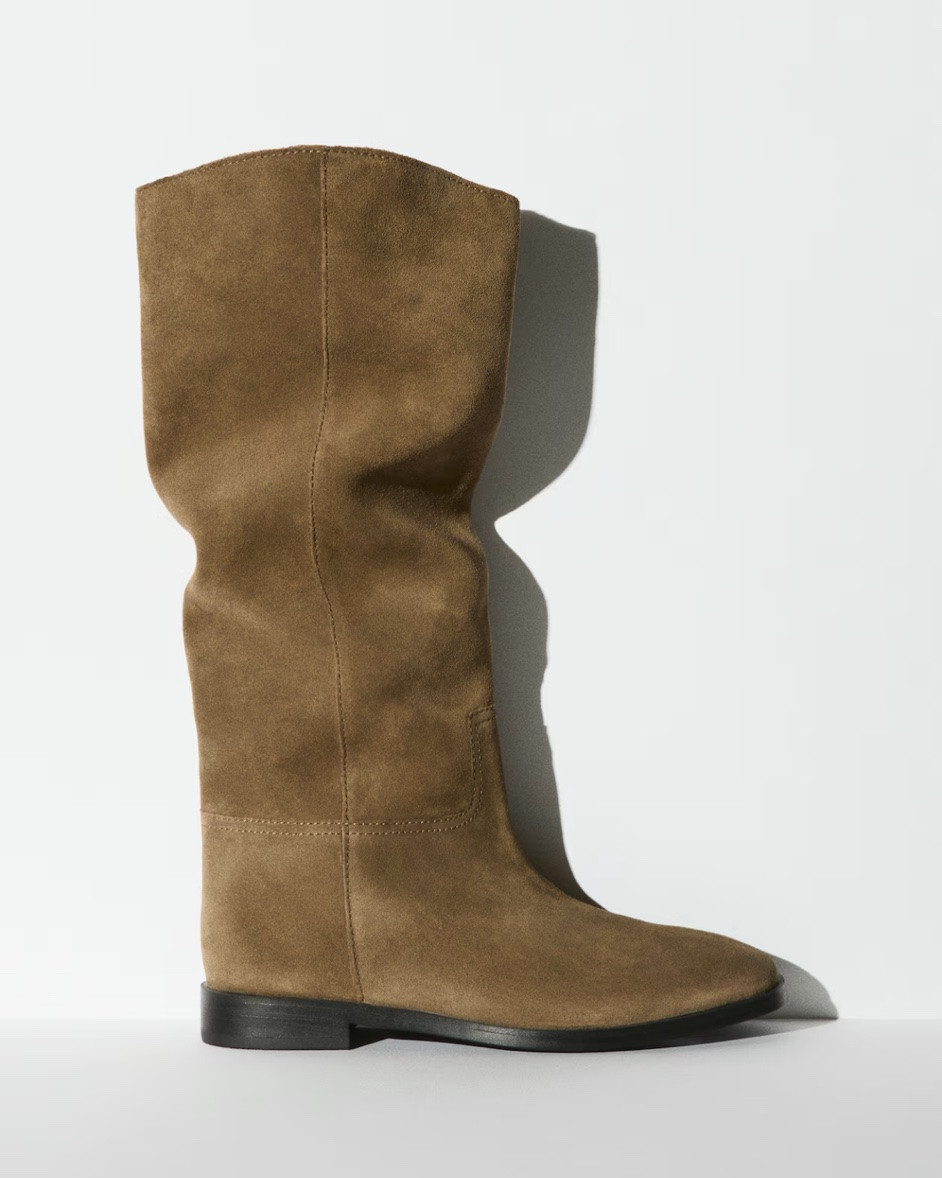 Brown suede knee high boots

#LTKSeasonal