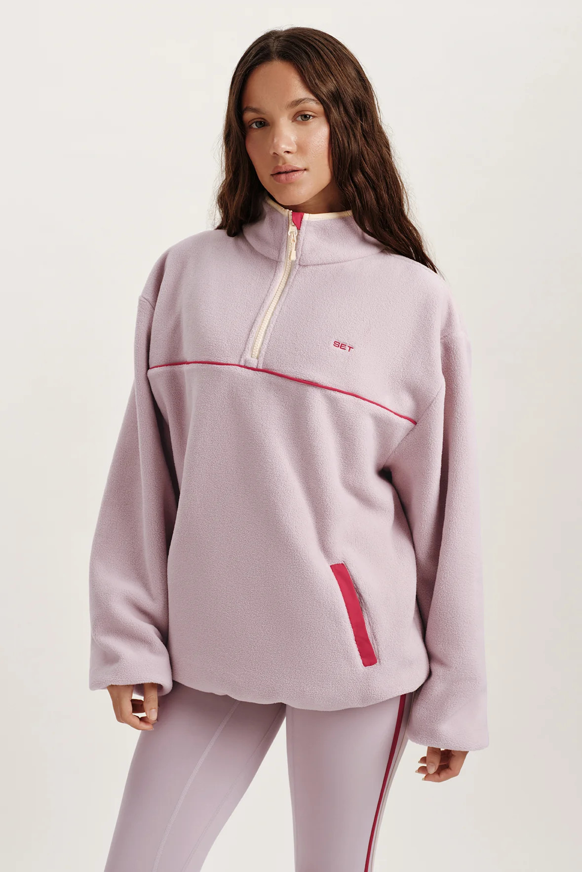 MICROFLEECE HALF ZIP - SONNET | SET Active