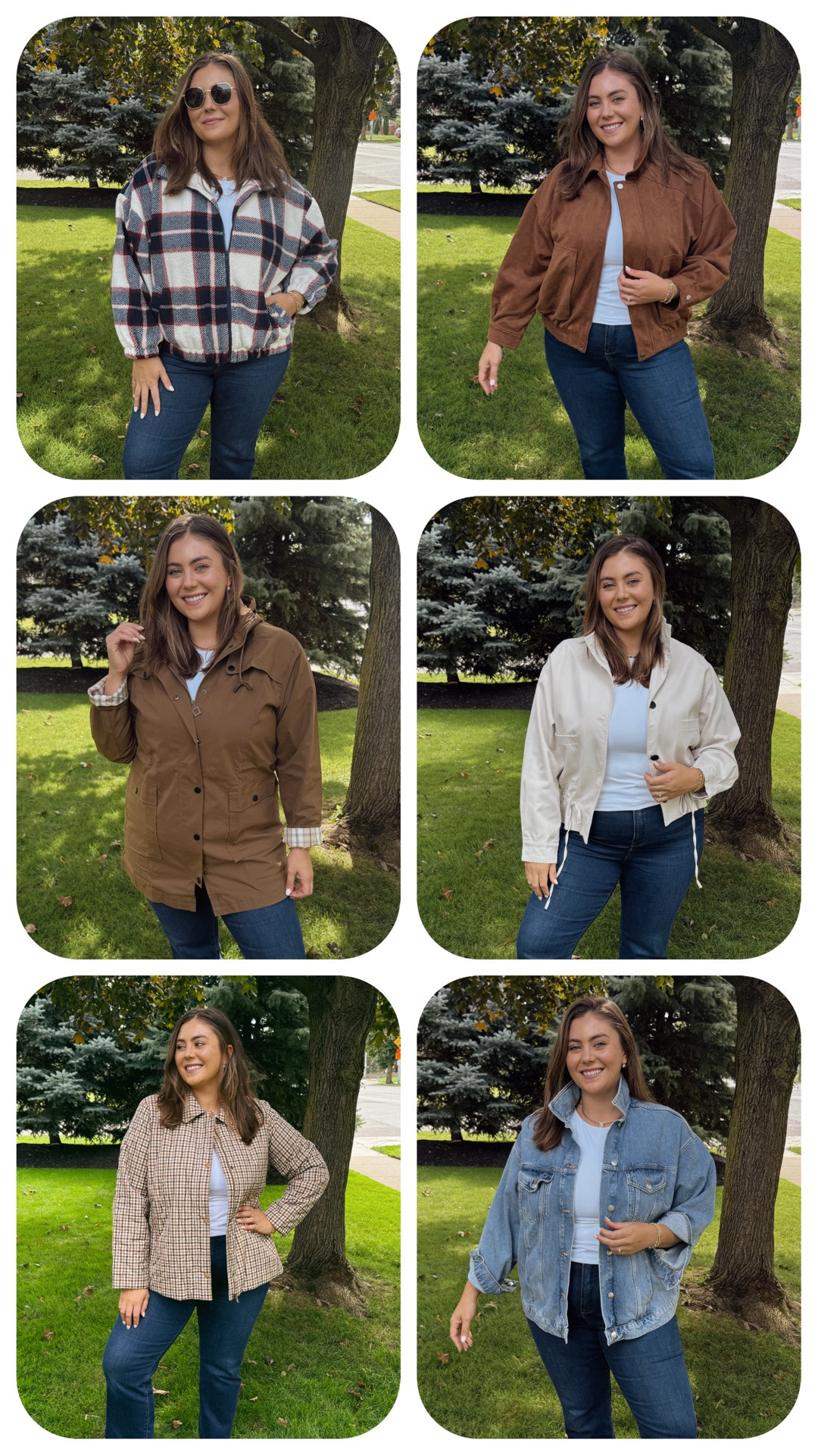 Fall jacket try-on 🍂🧥 wearing size XXL/1X/18 - use CARALYN15 at Good American // use CARALYN15 on your first order at Spanx.

#LTKootd #LTKSeasonal #LTKPlusSize