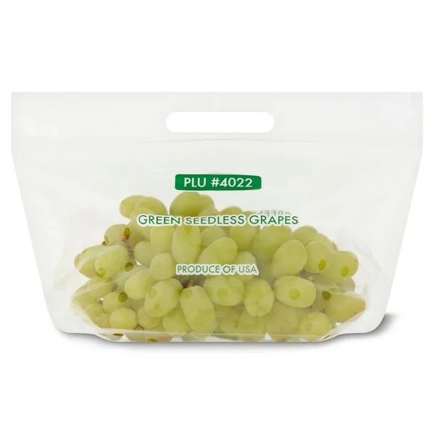 Fresh Green Seedless Grapes, Bag (2.25 lbs/bag est.) | Walmart (US)