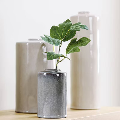 Ceramic Bud Vase Sour Cream - Hearth & Hand™ with Magnolia | Target