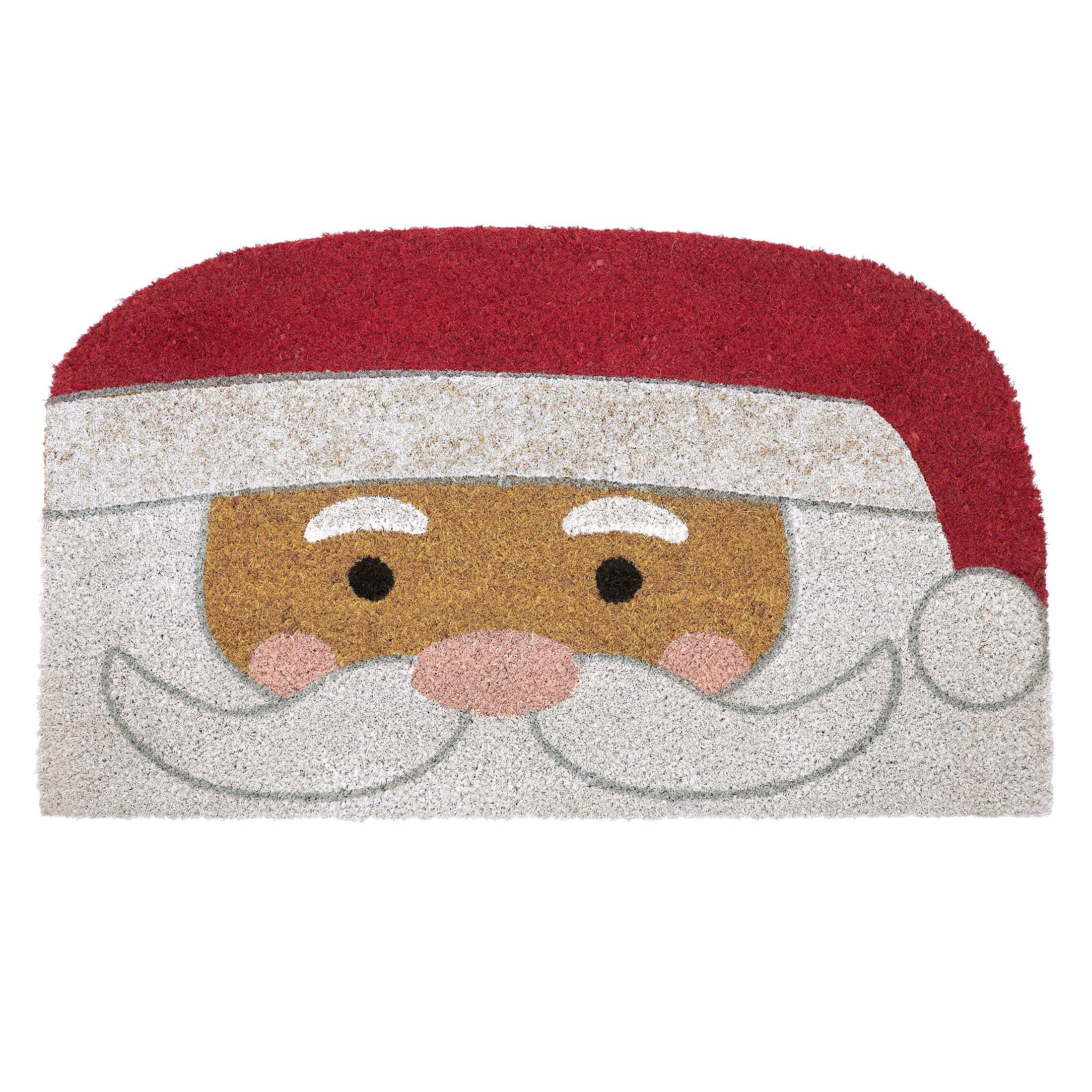 VCNY Home Santa Multicolor Coir Outdoor Doormat, 18" x 30" | Walmart (US)