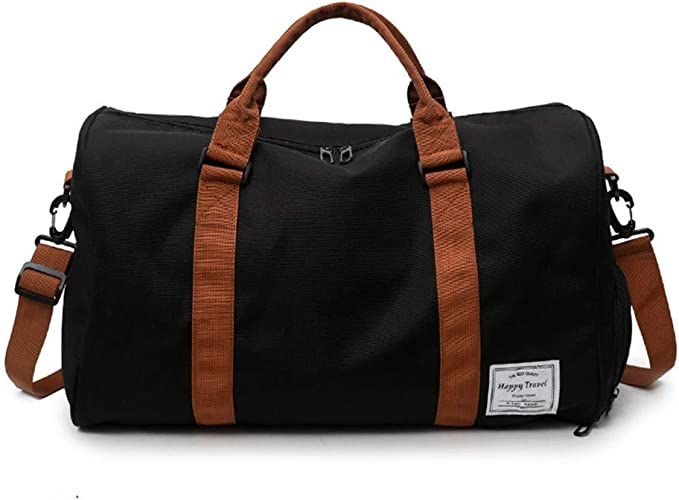 MOLLYGAN Travel Duffel Bag Large Capacity Yoga Gym Bag Durable Duffle Sports Bag with Shoes Compa... | Amazon (US)