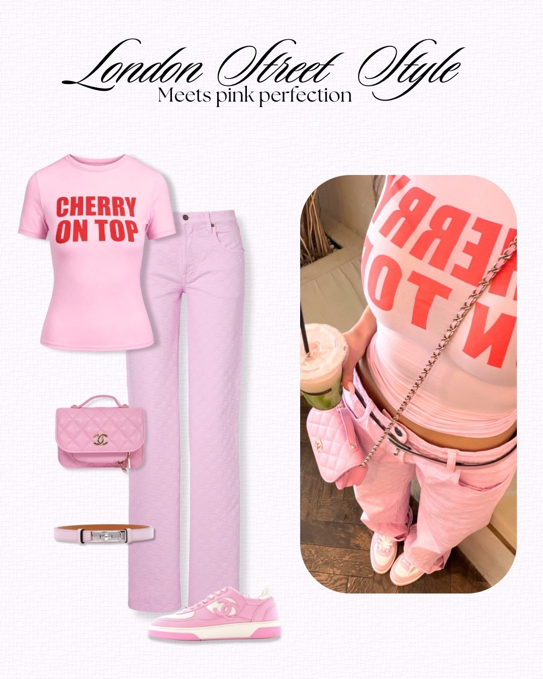 Serving London street style with a touch of pink perfection 💕

#LTKuk #LTKjeans #LTKstyletip