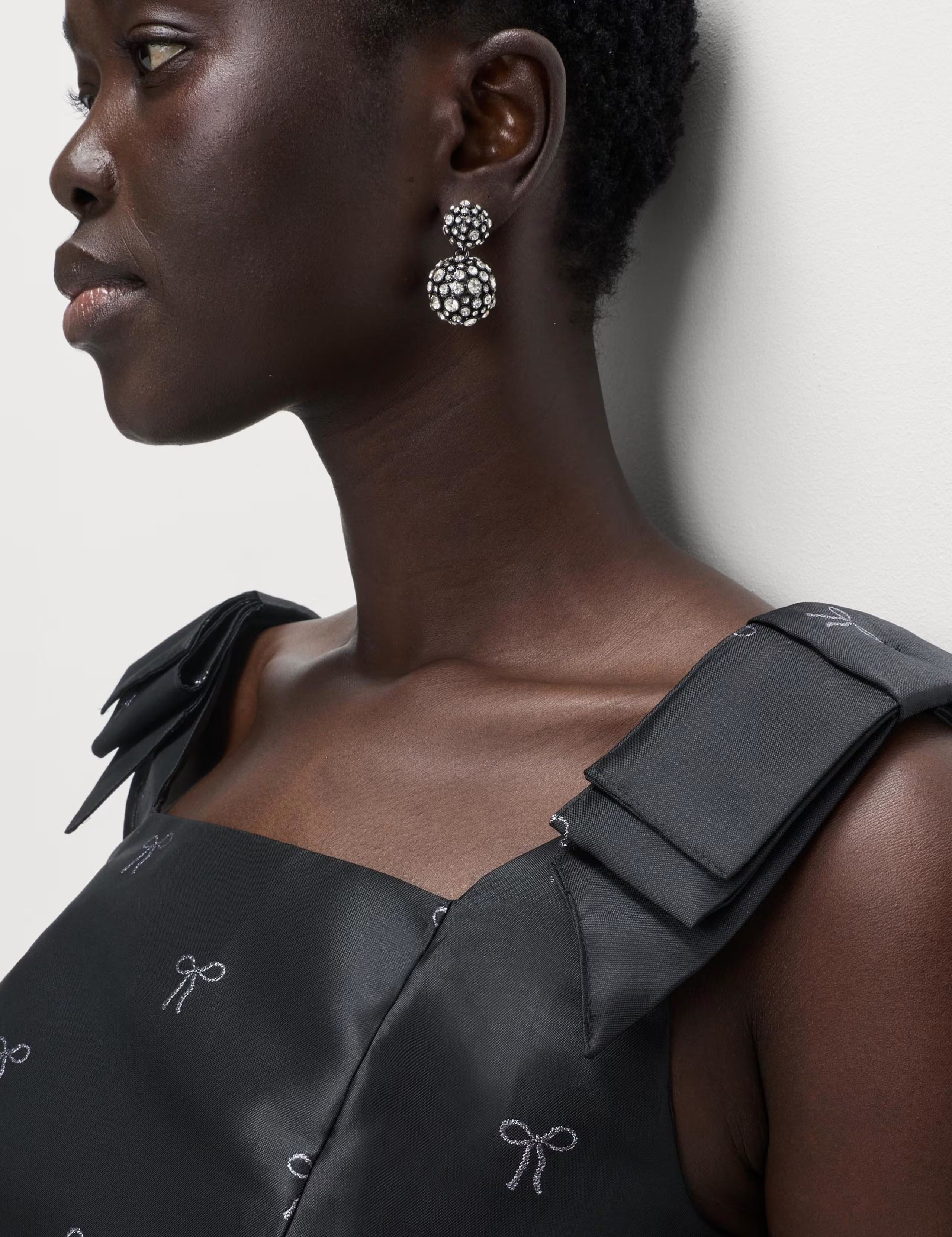 Bow Detail Mini Waisted Dress | Marks & Spencer (UK)